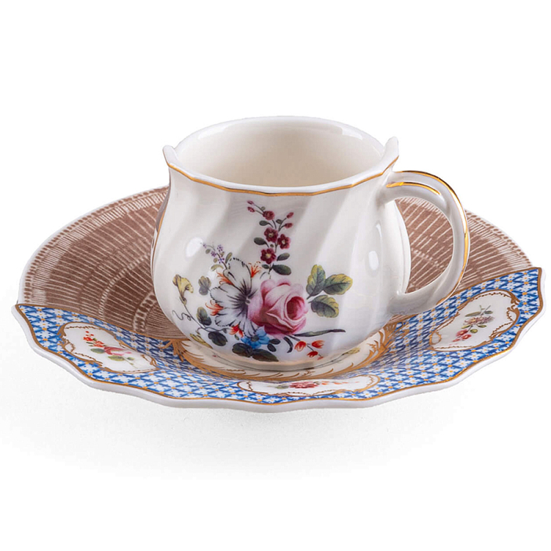 Кофейная пара Seletti Djenne Белый Мульти Кофейная пара Seletti Djenne Белый Мульти в Орле | Loft Concept