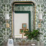 Зеркало в золотой раме Arched Mirror варинант исполнения - 3 | Loft Concept в Орле