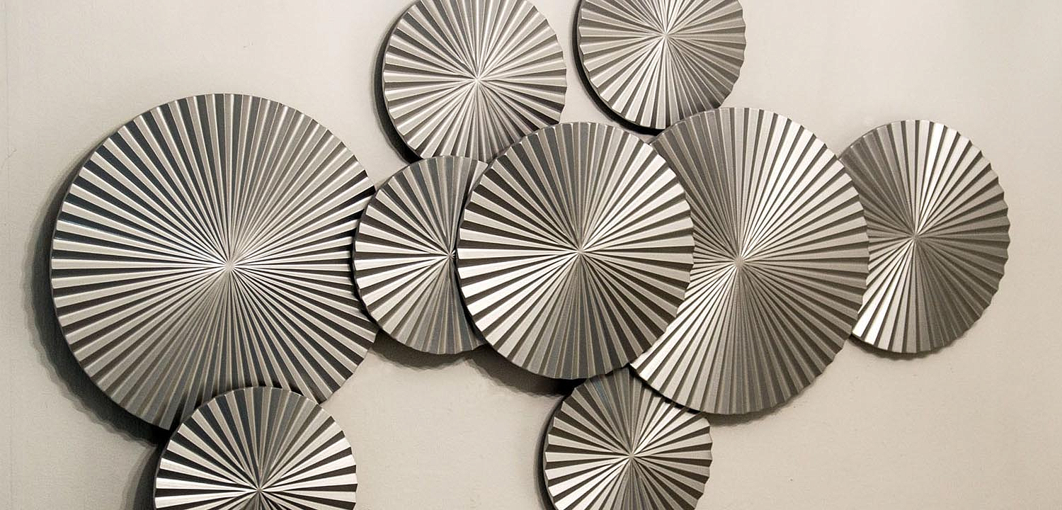 Арт-объект Apollo Silver Wall Plaque Disc 9 Арт-объект Apollo Silver Wall Plaque Disc 9 - Loft-Concept в Орле