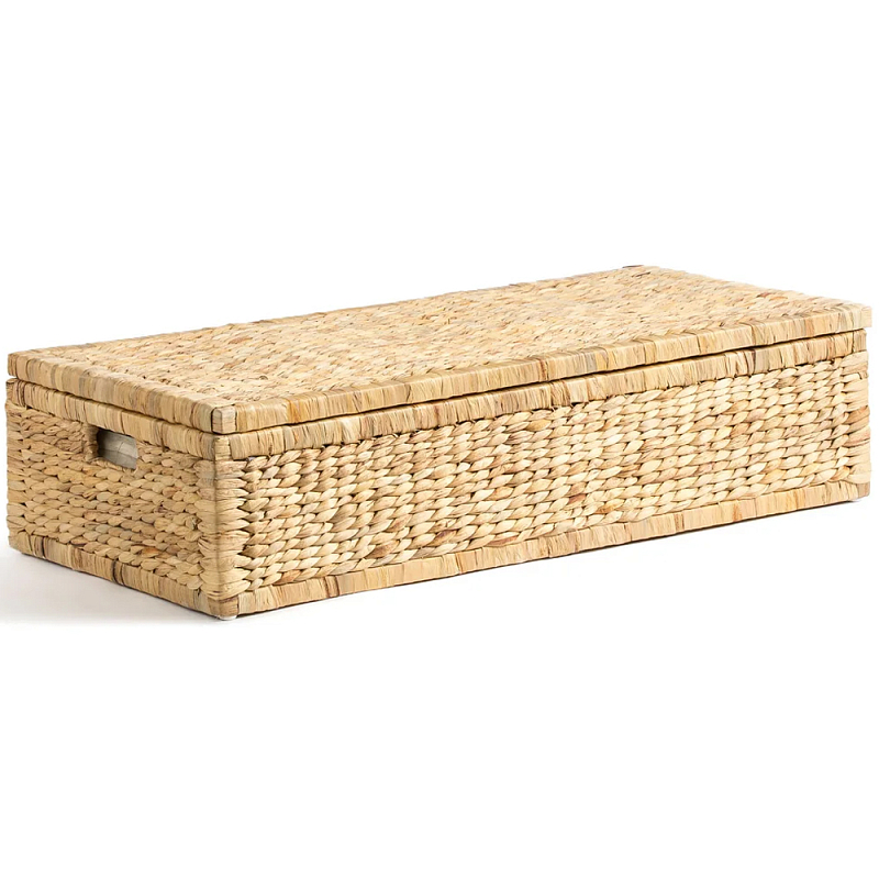 Корзина под кровать Evette Wicker Under Bed Basket Бежевый Корзина под кровать Evette Wicker Under Bed Basket Бежевый в Орле | Loft Concept