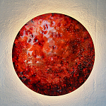 Светильник настенный «Красная Планета» варинант исполнения - 2 | Loft Concept в Орле