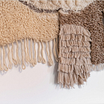 Тканый вручную монументальный настенный гобелен Earth Flow варинант исполнения - 3 | Loft Concept в Орле