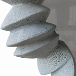 Дизайнерское зеркало Ocean Mirror голубой цвет природные формы  варинант исполнения - 1 | Loft Concept в Орле