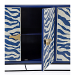 Буфет в гостиную с инкрустацией Bone Inlay Deco Sideboard - Orleans ZEBRA варинант исполнения - 2 | Loft Concept в Орле