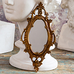 Зеркало настенное в ажурной раме бронзового цвета Classic Ornament Mirror варинант исполнения - 3 | Loft Concept в Орле