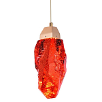 Подвесной светильник Soar Hanging Lamp Brass Red Красный варинант исполнения - 1 | Loft Concept в Орле