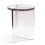 Стол журнальный круглый Acrylic Аether Smoke варинант исполнения - 1 | Loft Concept в Орле