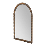 Зеркало с текстурной рамой из натурального дерева  Pine Wall Mirror варинант исполнения - 2 | Loft Concept в Орле