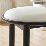 Дизайнерский стул из массива дерева с круглой спинкой Infinitude варинант исполнения - 2 | Loft Concept в Орле