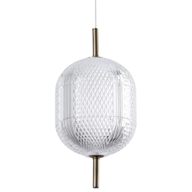 Подвесной светильник Cuthbert Hanging Lamp M Латунь Прозрачный Подвесной светильник Cuthbert Hanging Lamp M Латунь Прозрачный в Орле | Loft Concept