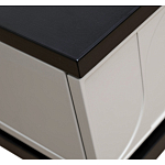 Тумбочка прикроватная с ящиком черно-серого цвета Noble Nightstand варинант исполнения - 5 | Loft Concept в Орле