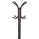 Вешалка напольная коричневая с 4-мя металлическими крючками Noble Branches варинант исполнения - 2 | Loft Concept в Орле