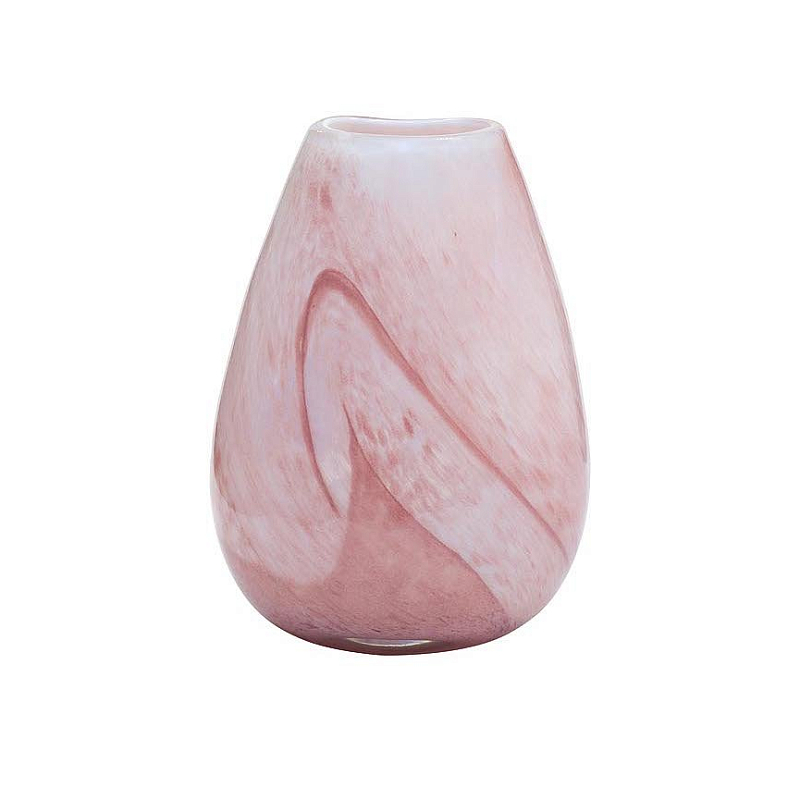 Ваза Pink Milk Mini Белый Розовый пастельный Ваза Pink Milk Mini Белый Розовый пастельный в Орле | Loft Concept