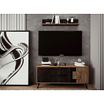 Полка навесная открытая Stone Effect варинант исполнения - 2 | Loft Concept в Орле