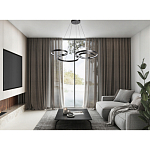 Люстра подвесная светодиодная в виде волнообразной ленты Ribbon Vortex варинант исполнения - 13 | Loft Concept в Орле