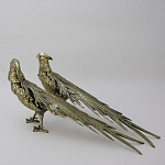 Статуэтка бронзовая пара Фазаны Bronze Birds варинант исполнения - 2 | Loft Concept в Орле