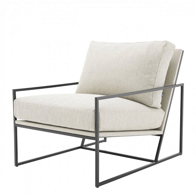 Кресло Eichholtz Chair Rowen Молочный Темная бронза Кресло Eichholtz Chair Rowen Молочный Темная бронза в Орле | Loft Concept
