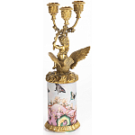 Фарфоровый подсвечник Лебедь с ангелом Asse варинант исполнения - 4 | Loft Concept в Орле