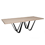 Стол обеденный на изогнутых ножках Consonance варинант исполнения - 2 | Loft Concept в Орле