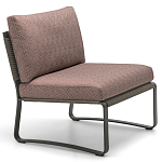 Дизайнерское уличное кресло на металлическом каркасе PHOENIX Armchair варинант исполнения - 1 | Loft Concept в Орле