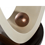 Консоль на полукруглой основе Stylish Pearl варинант исполнения - 3 | Loft Concept в Орле