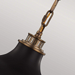 Подвесной светильник с круглым белым плафоном в индустриальном стиле Feiss варинант исполнения - 4 | Loft Concept в Орле