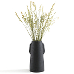 Ваза Serené Ceramic Vase Черная варинант исполнения - 6 | Loft Concept в Орле