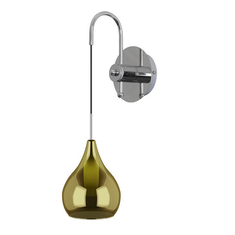 Бра Candiano Olive Sconces Оливковый Хром Бра Candiano Olive Sconces Оливковый Хром в Орле | Loft Concept