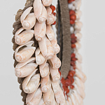 Этническое ожерелье из ракушек и бус Aboriginal Ethnic Necklace Beige Red варинант исполнения - 2 | Loft Concept в Орле