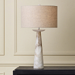 Настольная лампа на конусовидном корпусе с чашей и с тканевым абажуром Daydreaming варинант исполнения - 4 | Loft Concept в Орле