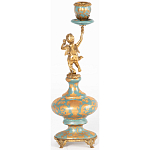 Фарфоровый подсвечник Ангел во главе Voki варинант исполнения - 4 | Loft Concept в Орле