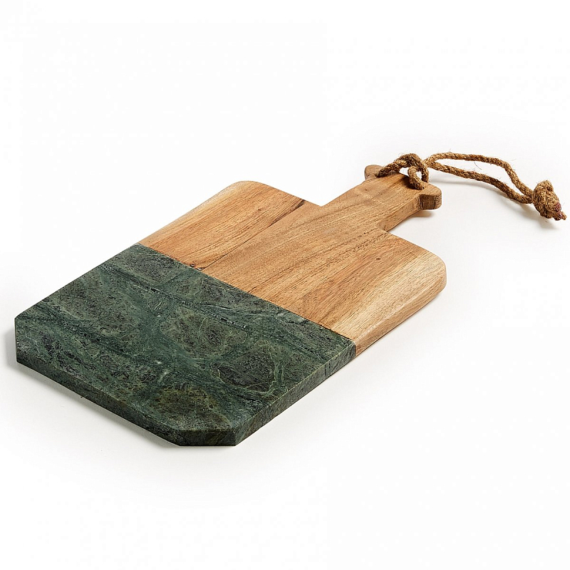 Разделочная доска Green Wood Зеленый Бежевый Разделочная доска Green Wood Зеленый Бежевый в Орле | Loft Concept