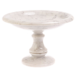 Фруктовница большая из натурального камня Мрамор Белый Natural Stone Fruit Bowls варинант исполнения - 1 | Loft Concept в Орле