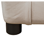 Диван двухместный раскладной светло-серый с кантом Pride варинант исполнения - 7 | Loft Concept в Орле