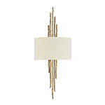 Бра с белым абажуром и элементами в виде натуральных веток Hinkley варинант исполнения - 1 | Loft Concept в Орле