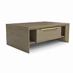 Стол журнальный с ящиками и открытыми полками Flowchart варинант исполнения - 1 | Loft Concept в Орле