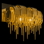 Бра с металлическими дугами и цепочками 33 см Atlantis Chain варинант исполнения - 8 | Loft Concept в Орле