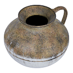 Ваза металлическая с ручкой Bygone Era варинант исполнения - 2 | Loft Concept в Орле