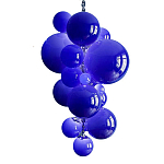 Люстра Grape Balls Синее стекло  варинант исполнения - 2 | Loft Concept в Орле