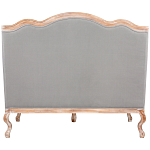 Диван двухместный из массива бука светло-серый Solid Luxury варинант исполнения - 2 | Loft Concept в Орле