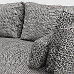 Мебельная ткань Шенилл серый цвет 142 см T4-46 варинант исполнения - 8 | Loft Concept в Орле