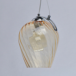 Подвесной светильник со стеклянном плафоном в форме бокала Kaleido варинант исполнения - 6 | Loft Concept в Орле