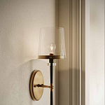 Бра настенное с прозрачным стеклянным абажуром Simple Pure Form варинант исполнения - 5 | Loft Concept в Орле