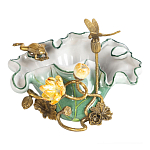 Чаша фигурная с обитателями леса и цветами Eden Garden варинант исполнения - 1 | Loft Concept в Орле