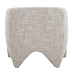 Дизайнерское кресло мягкое в белой обивке White Canvas варинант исполнения - 3 | Loft Concept в Орле