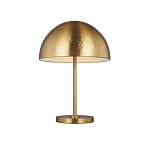 Настольная лампа с полусферическим абажуром золотого цвета Generation Lighting варинант исполнения - 4 | Loft Concept в Орле