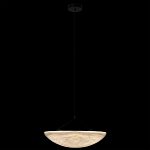 Подвесной светильник с белым тканевым плафоном в форме облака Crystal Cloud Junction варинант исполнения - 5 | Loft Concept в Орле