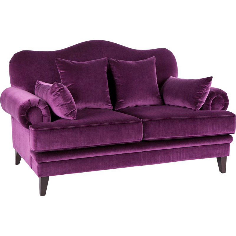 Диван Maria Teresa Sofa Purple Сиреневый Коричневый Диван Maria Teresa Sofa Purple Сиреневый Коричневый в Орле | Loft Concept
