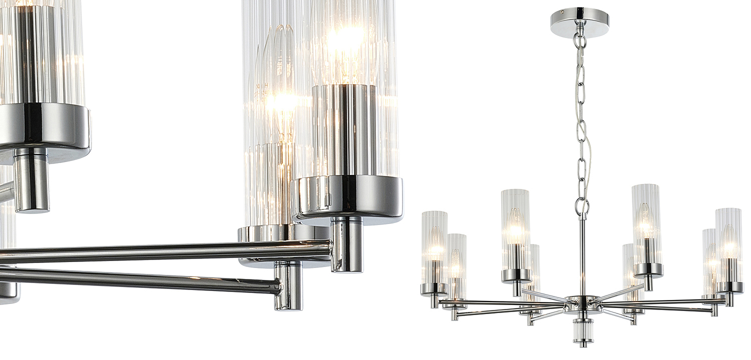 Люстра Jeanette Chandelier Chromium 66 Люстра Jeanette Chandelier Chromium 66 - Loft-Concept в Орле