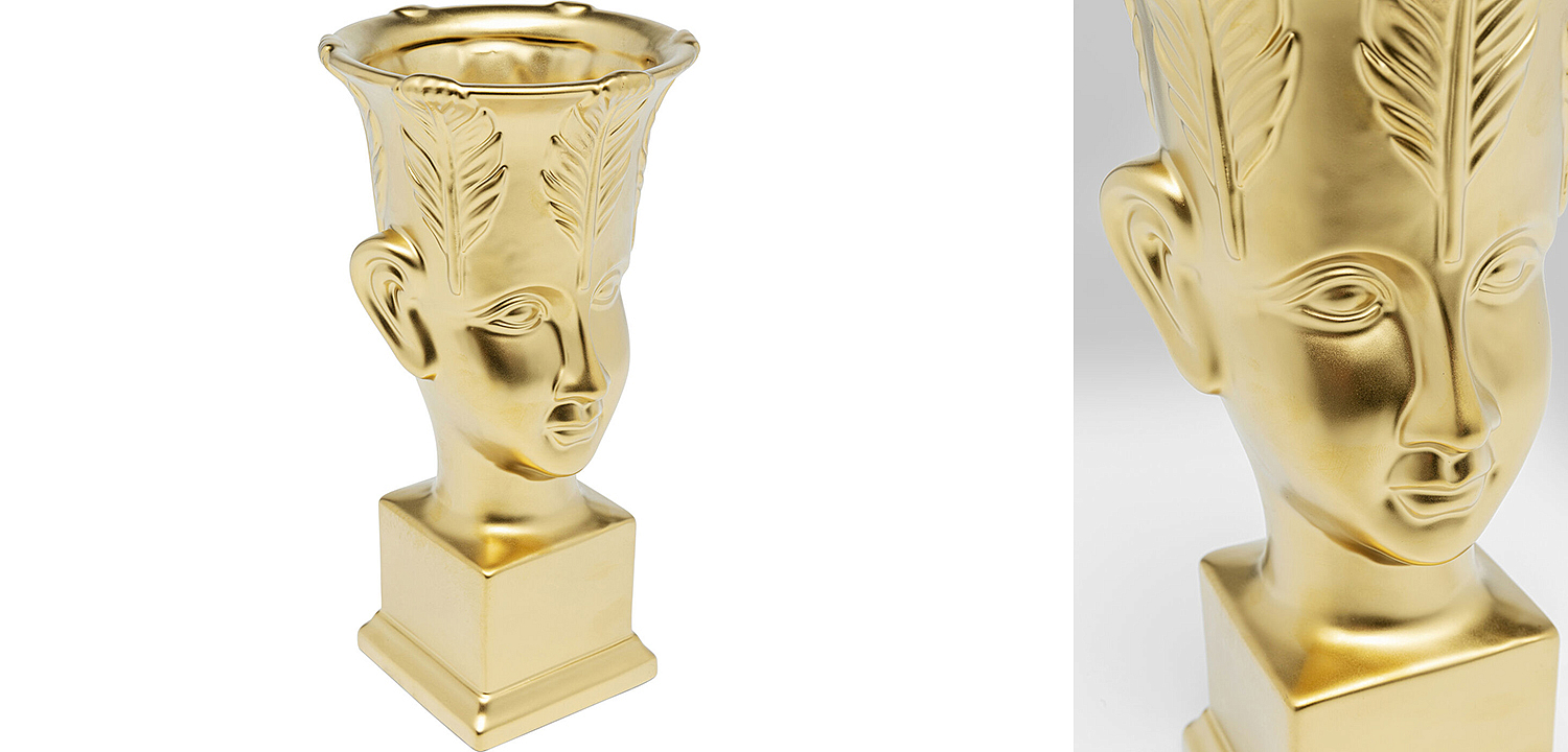 Ваза Golden Face Vase 31 Ваза Golden Face Vase 31 - Loft-Concept в Орле